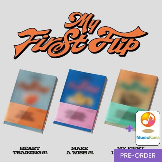 {PRE-ORDER} KickFlip - 3rd Mini Album [My First Flip] (Standard Ver.) + MusicKorea Photocard
